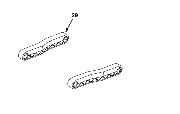 Tennant Nobles 222027 Brush Deck Lift  Arm