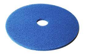 222326, 1243344 14" Blue Floor Scrubber pads tennant nobles