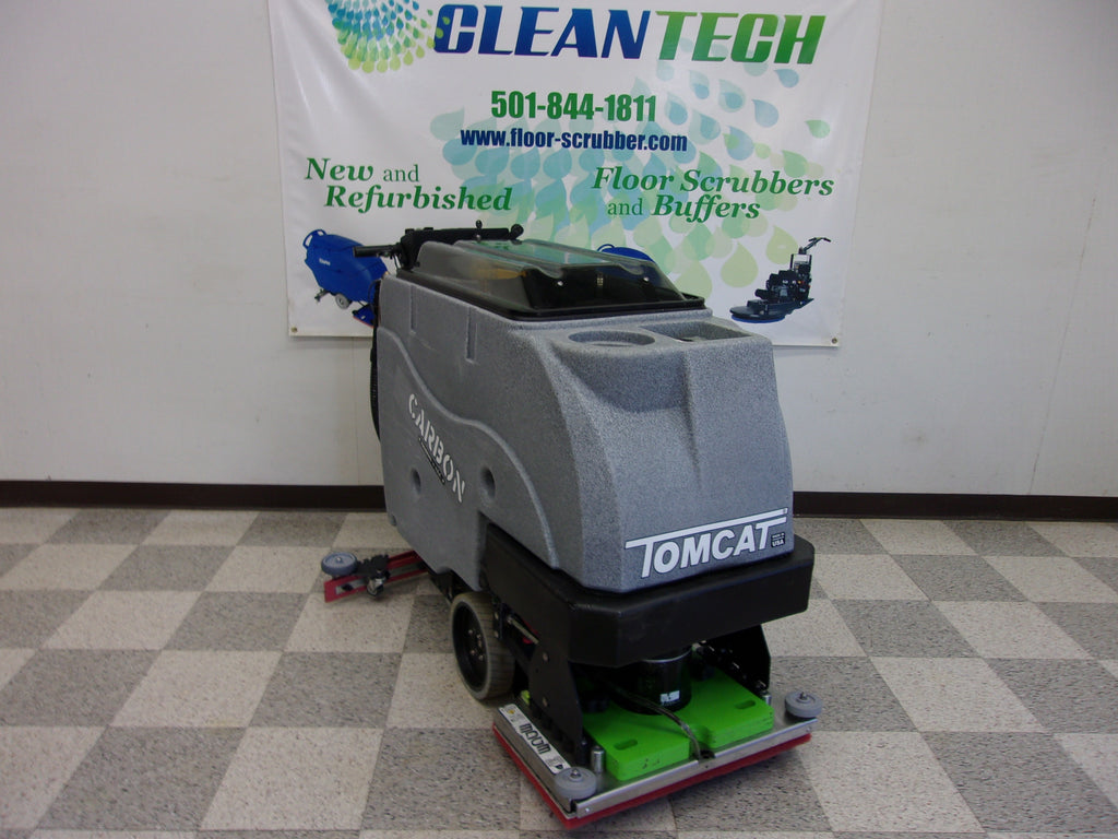 used demo Tomcat Carbon E-24 EDGE Orbital Floor Scrubber