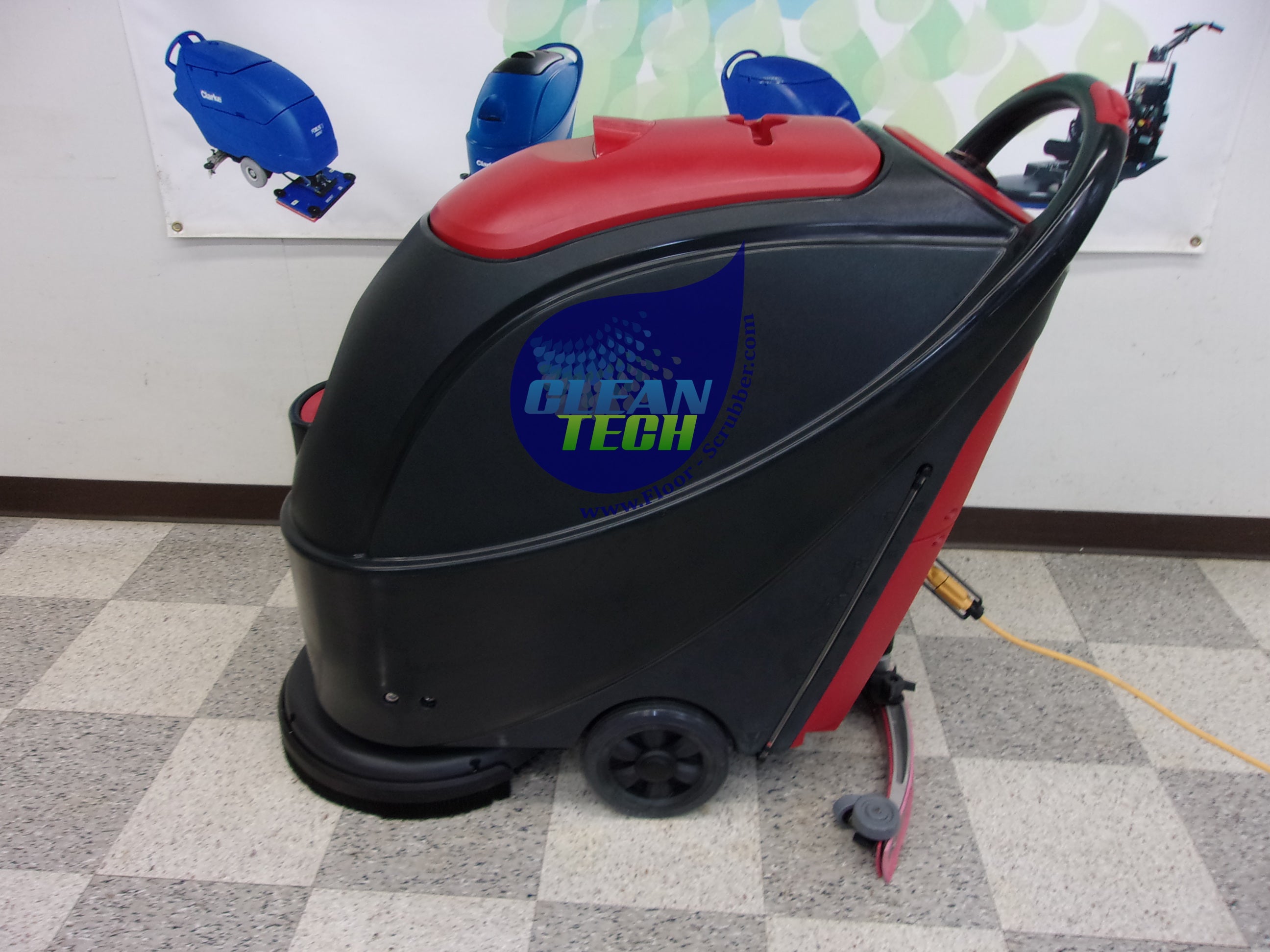 Electric Automatic Floor Scrubber w/ Gold Package